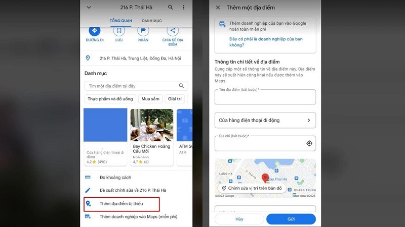 Cách thêm, tạo địa điểm trên Google Maps cực đơn giản