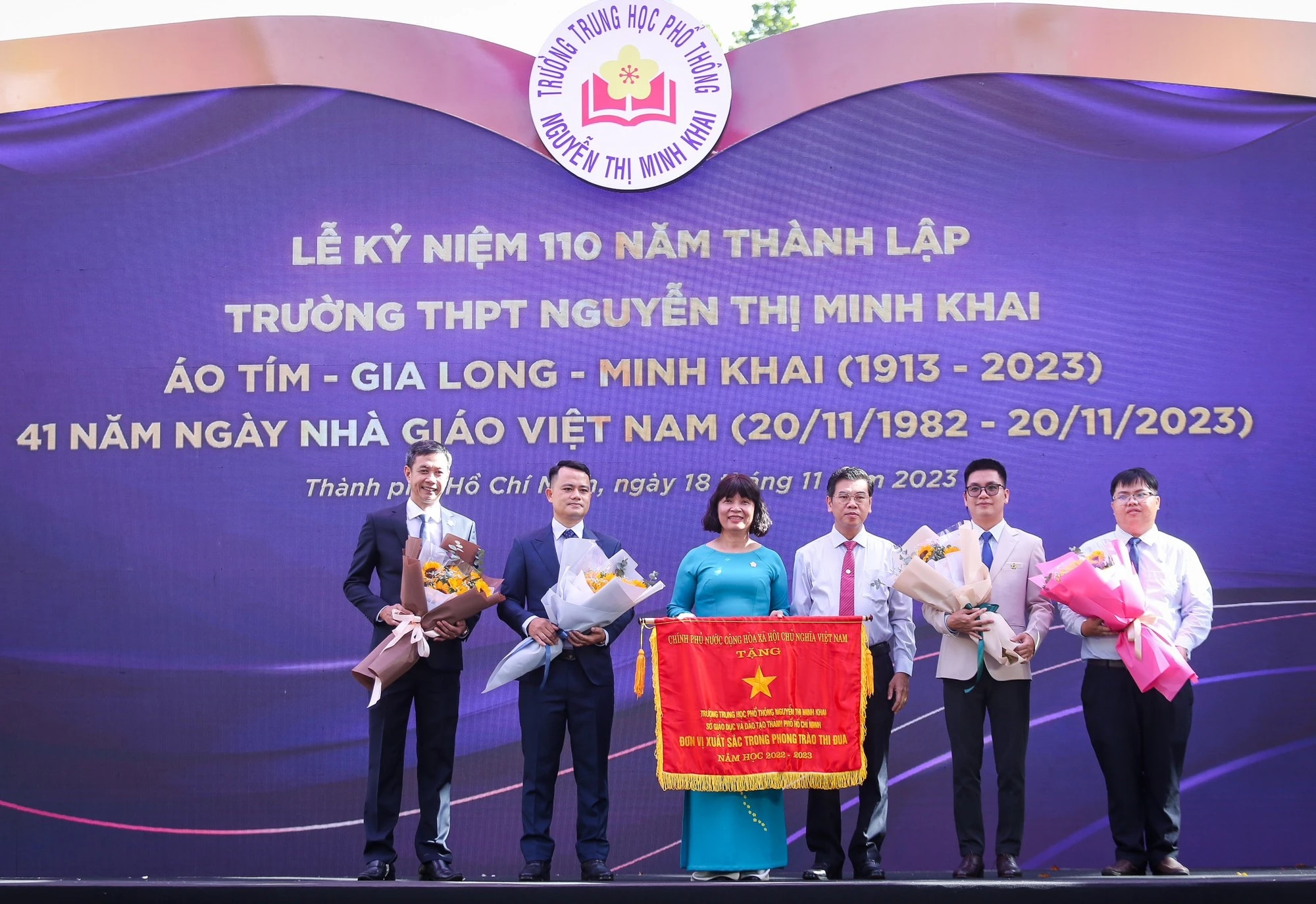 Ngôi trường 110 năm tuổi kỷ niệm 'hành trình xuyên thế kỷ' - Ảnh 2.