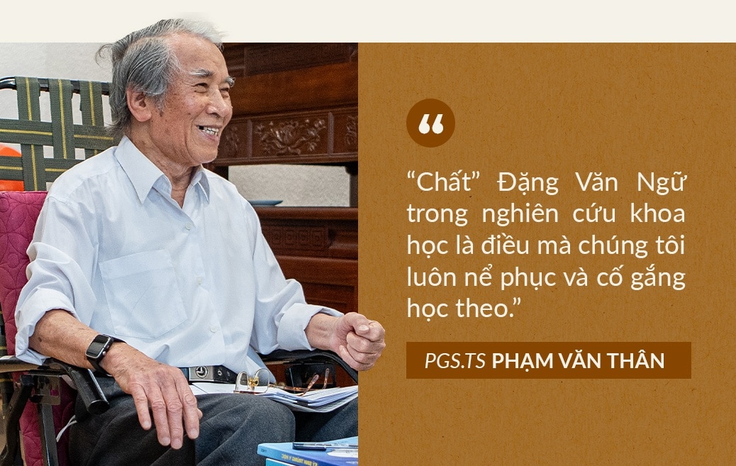 GS Đặng Văn Ngữ: Ông viện trưởng lội ruộng, nửa thế kỷ học trò vẫn nhắc tên - 15