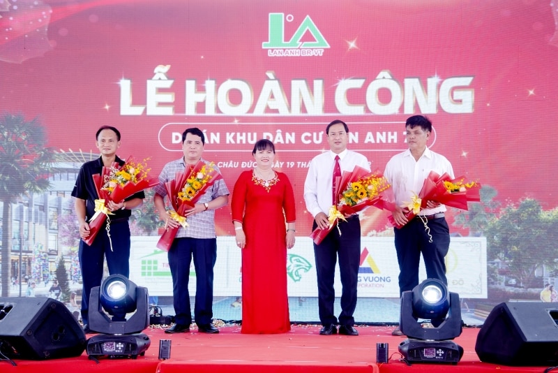 Lễ hoàn công tại Dự án khu dân cư Lan Anh 7B.