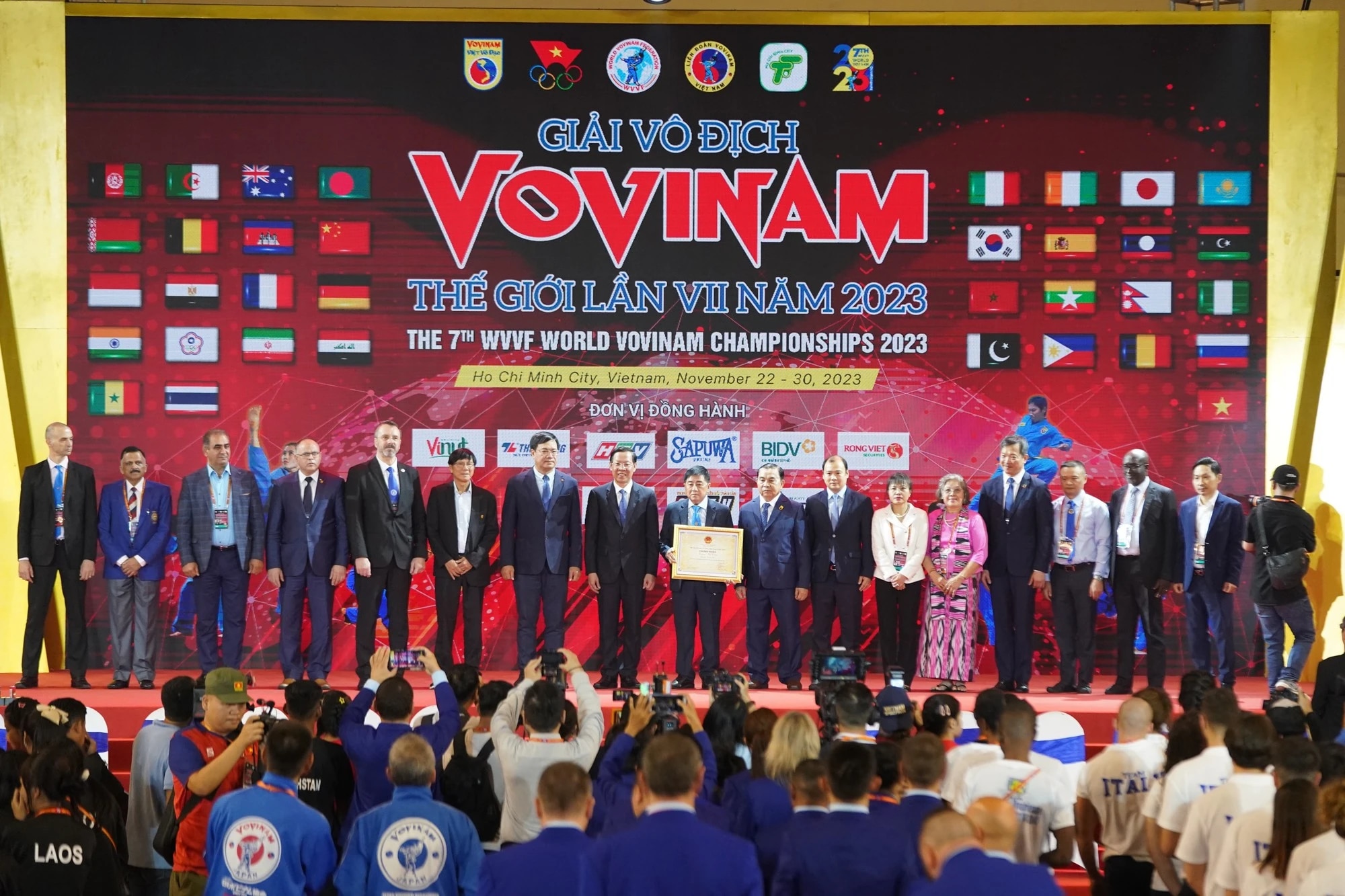 Giải vô địch vovinam thế giới 2023 chính thức khởi tranh tại Việt Nam - Ảnh 3.