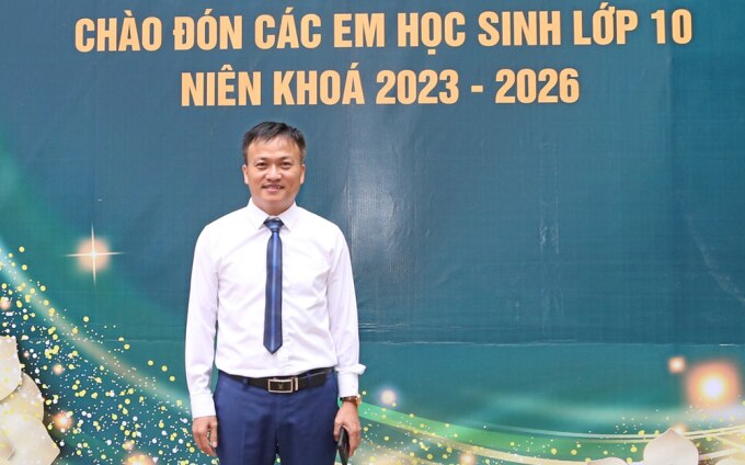 Năm 2024, thầy Hùng cùng các giáo viên nhận giải năm 2023 sẽ được mời quay lại Thái Lan để báo cáo những việc đã làm được trong năm qua. Ảnh: Nhân vật cung cấp