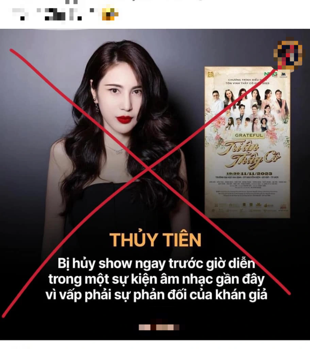 Ca sĩ Thủy Tiên nhập viện phẫu thuật, phủ nhận chuyện bị hủy show - 2