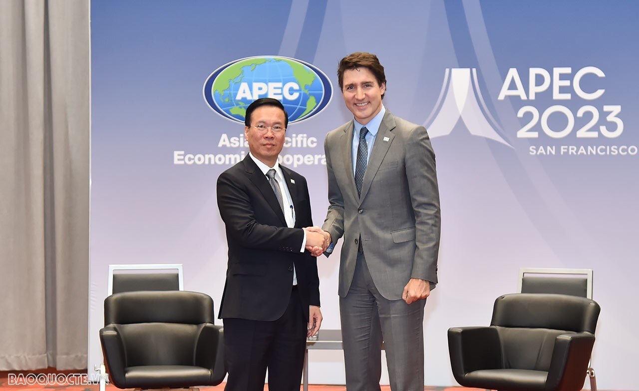 APEC 2023: Chủ tịch nước Võ Văn Thưởng đề nghị Canada tiếp tục hỗ trợ Việt Nam trong lĩnh vực gìn giữ hòa bình