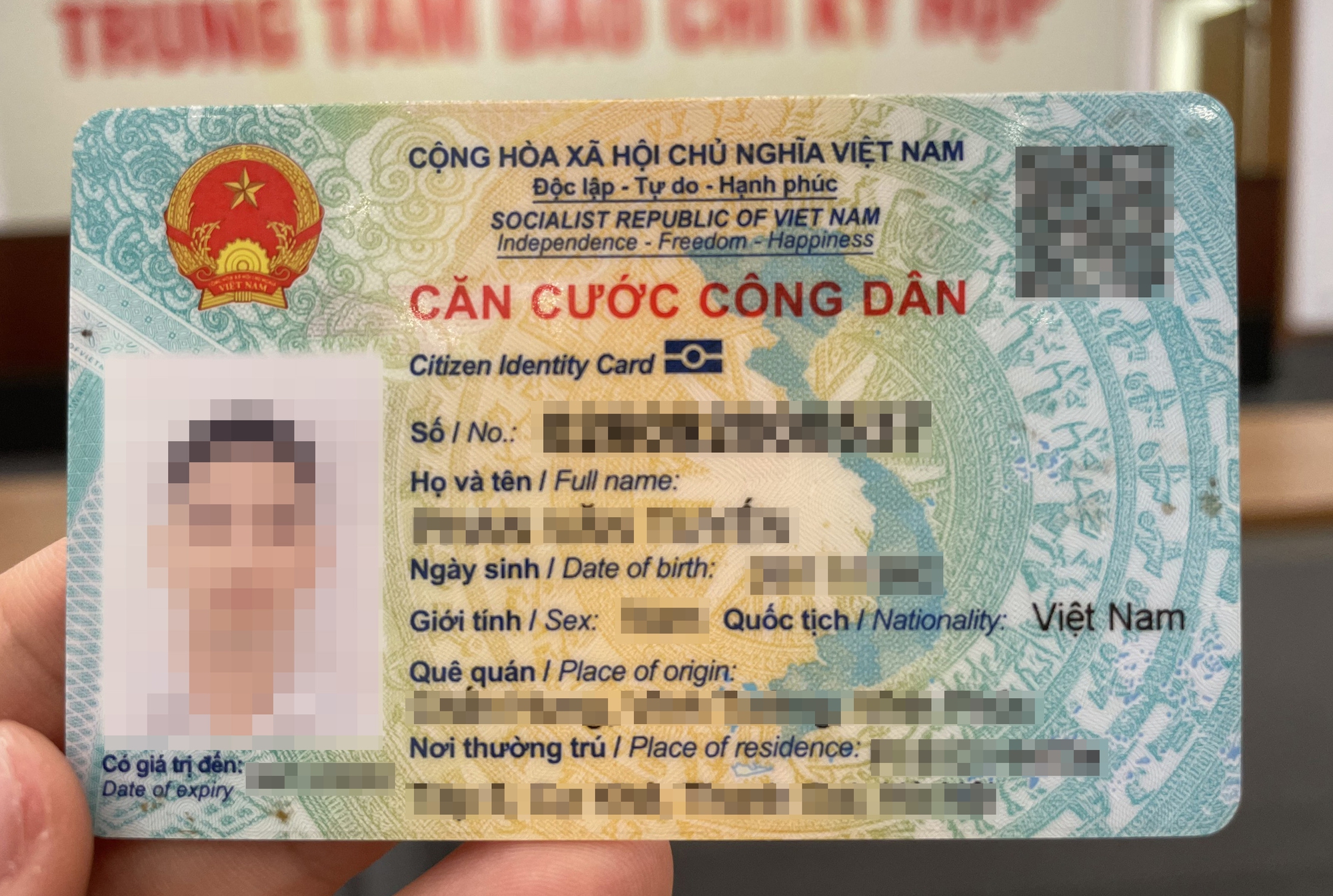 Đổi tên thẻ căn cước, 83 triệu CCCD gắn chip đã cấp có phải làm lại? - Ảnh 1.