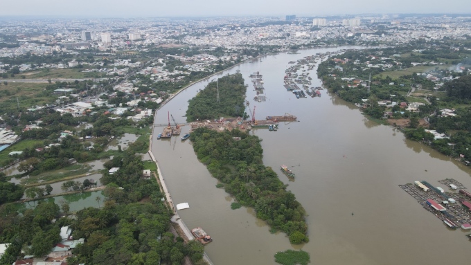 Hiện trường mặt công Cái đã được thông thoáng sau khi di dời 20 hộ dân. Ảnh: Phước Tuấn