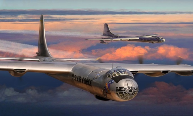 B-36 Peacemaker là máy bay ném bom thuộc hàng lớn nhất từng được sản xuất. Ảnh: Historynet