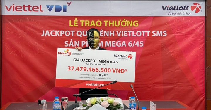 Ông T. trúng độc đắc hơn 37,4 tỷ đồng.