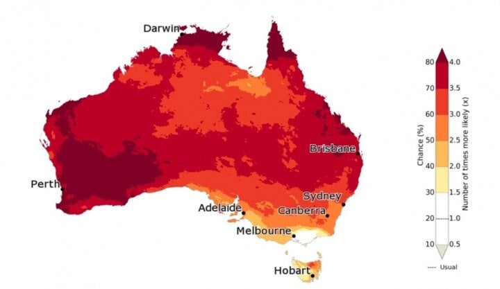 Australia dự báo sẽ đón một mùa hè 2024 nóng kỷ lục với nguy cơ hạn hán và cháy rừng diện rộng. (Ảnh: ABC)