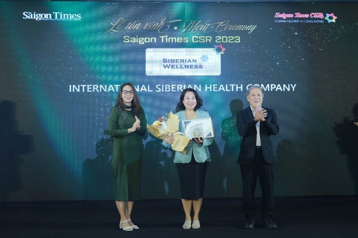 Siberian Wellness nhiều năm được trao tặng chứng nhận Doanh nghiệp vì cộng đồng - Saigon Times CSR với những hoạt động thiết thực và ý nghĩa.