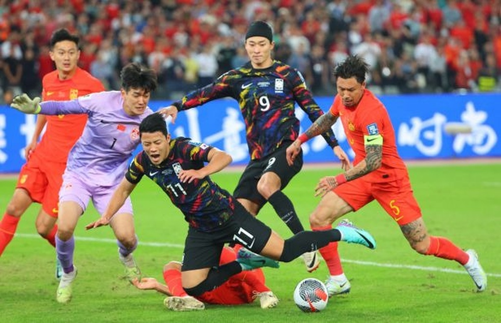 Son Heung Min tỏa sáng rực rỡ, tuyển Hàn Quốc hạ đẹp Trung Quốc - 1