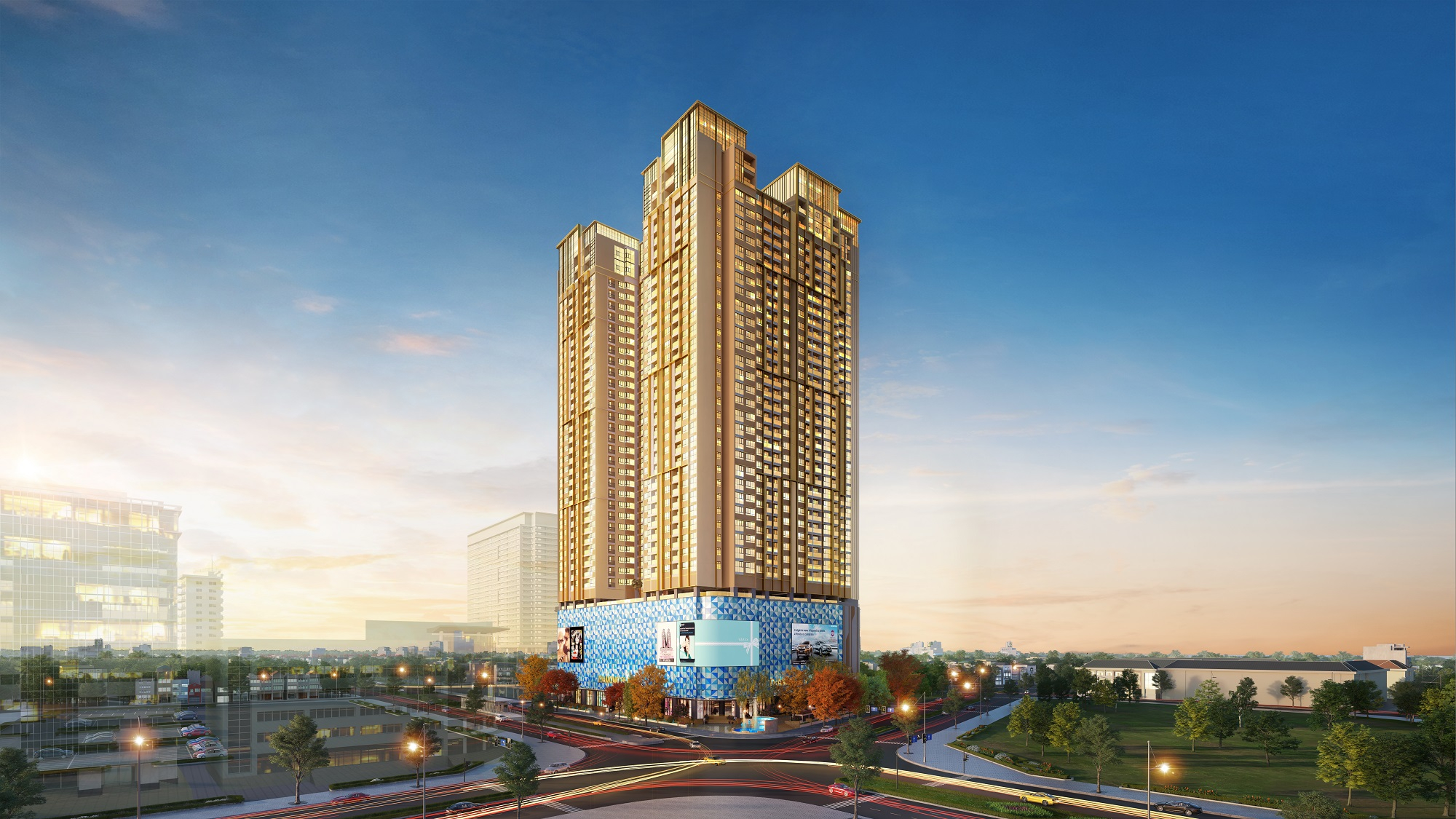 the diamond residence dinh hinh phong cach song chu nhan hinh 1