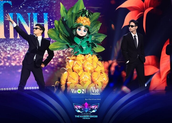 Dứa Minh Tinh xuất hiện ở tập 15 "The masked singer".