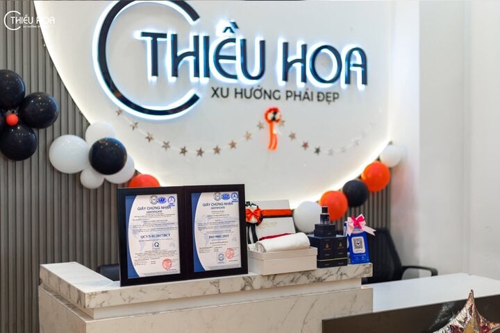 Thiều Hoa vinh hạnh nhận chứng nhận ISO 9001:2015.