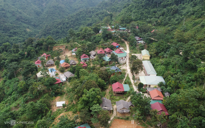 Bản Đỉnh Sơn 2, xã Hữu Kiệm, nơi từng là điểm nóng của nạn buôn bán bào thai năm 2018-2019. Ảnh: Đức Hùng