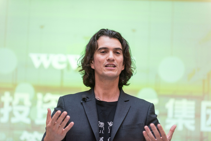 Adam Neumann tại Thượng Hải, Trung Quốc ngày 12/4/2018. Ảnh: Reuters