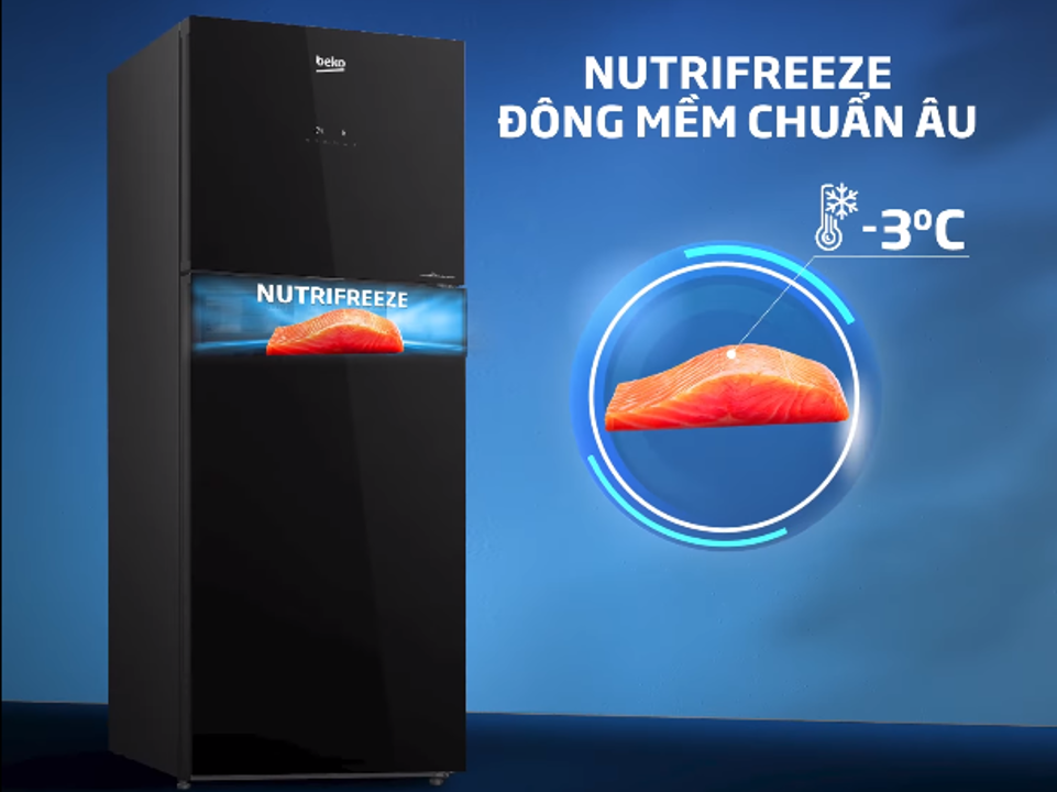 Khám phá công nghệ Nutritreeze -3°C trên tủ lạnh Beko - Ảnh 3.