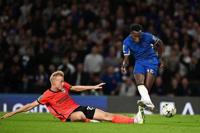 Chelsea đánh bại Brighton 1-0 ở Cup Liên đoàn vào ngày 27/9. Ảnh: Reuters