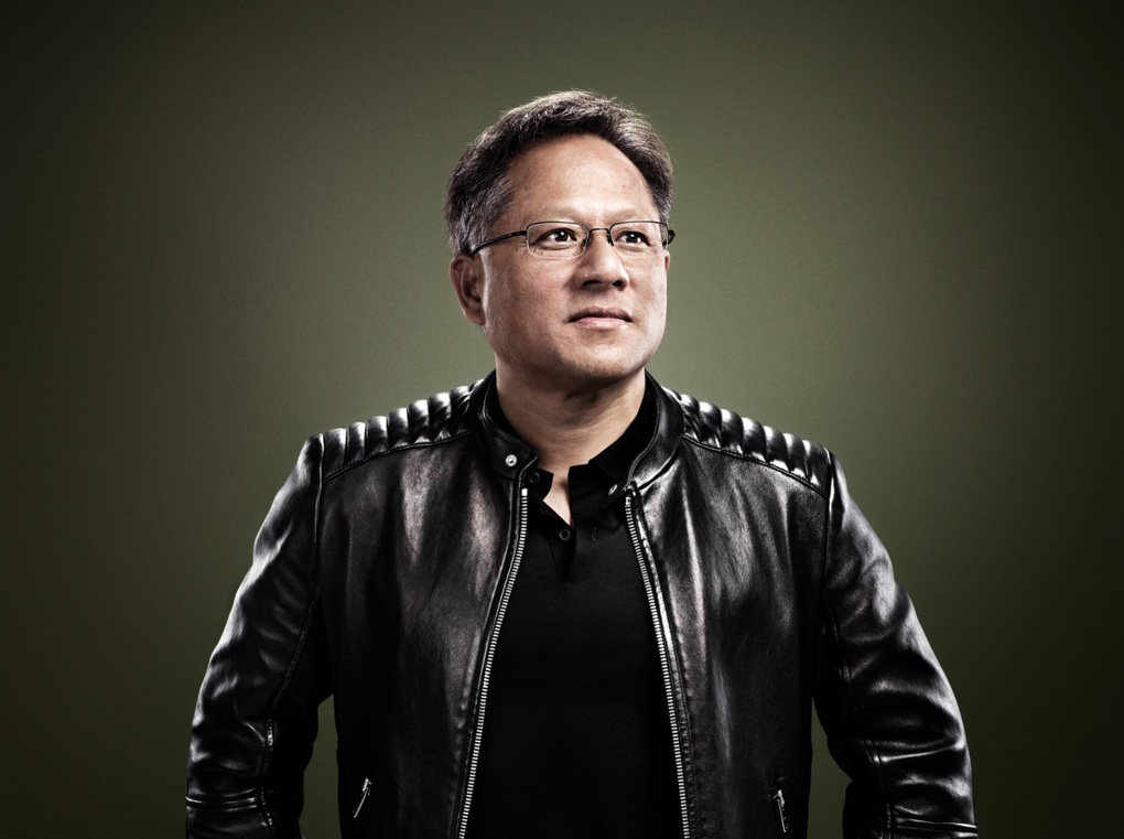 Phong cách áo khoác da của tỷ phú Jensen Huang - 2