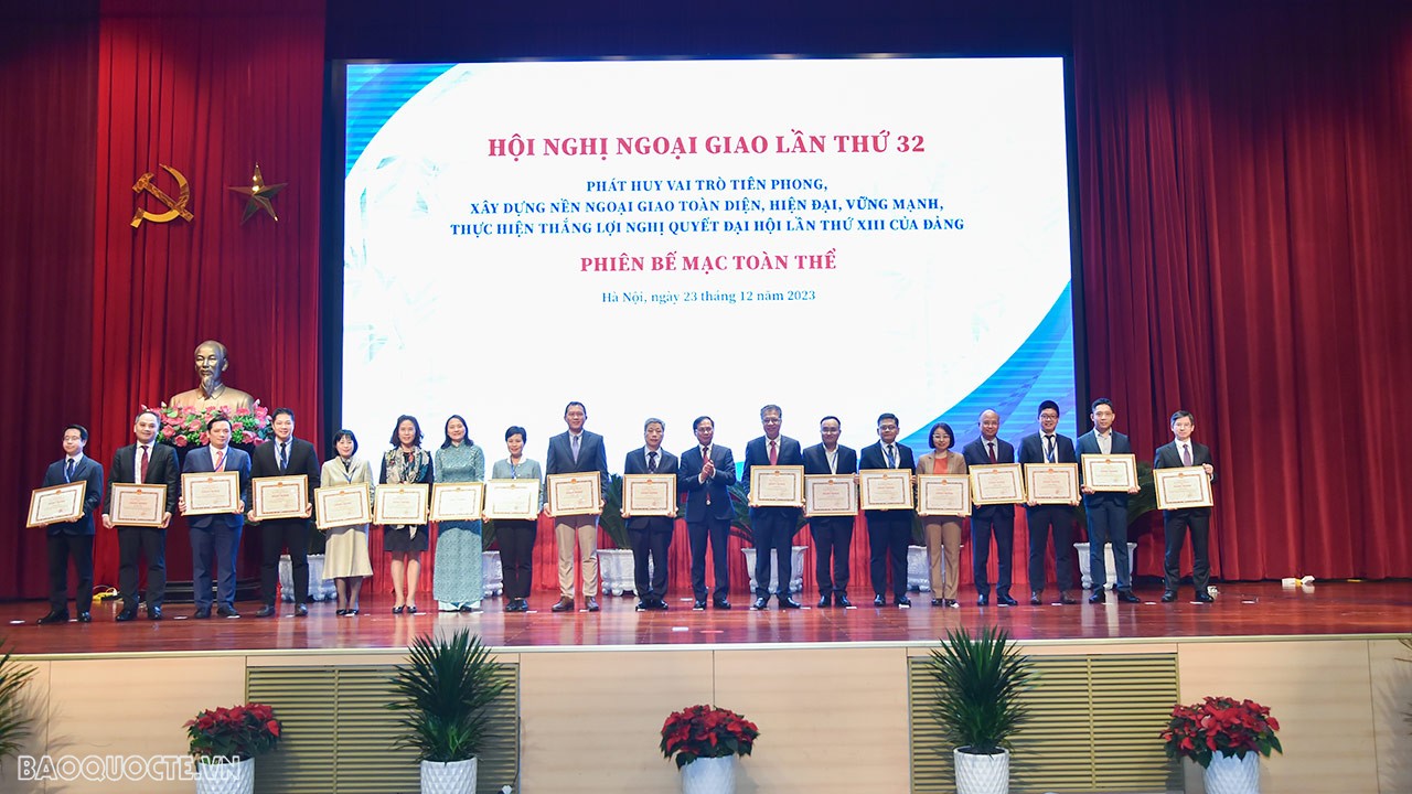 Bế mạc Hội nghị Ngoại giao 32: Tiếp tục chủ động, linh hoạt, sáng tạo triển khai hiệu quả các công tác đối ngoại