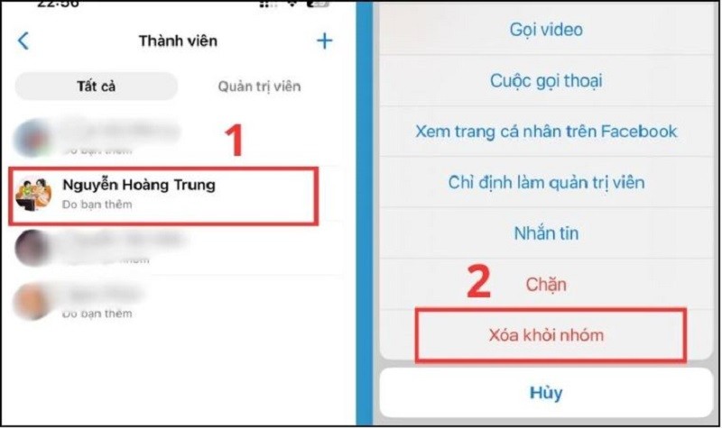 Cách xóa thành viên ra khỏi nhóm Messenger siêu đơn giản