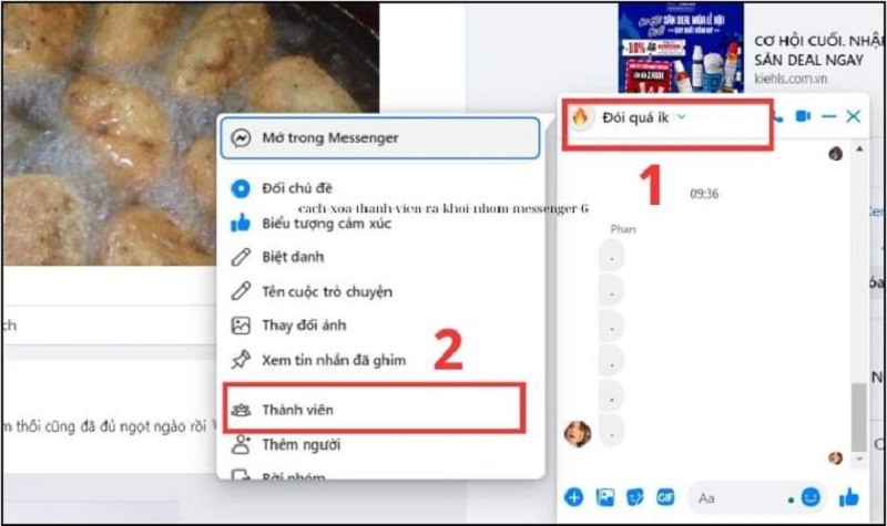 Cách xóa thành viên ra khỏi nhóm Messenger siêu đơn giản