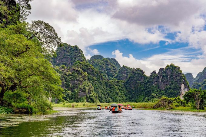 Khu du lịch sinh thái Tràng An (Ninh Bình). Ảnh: James Cao