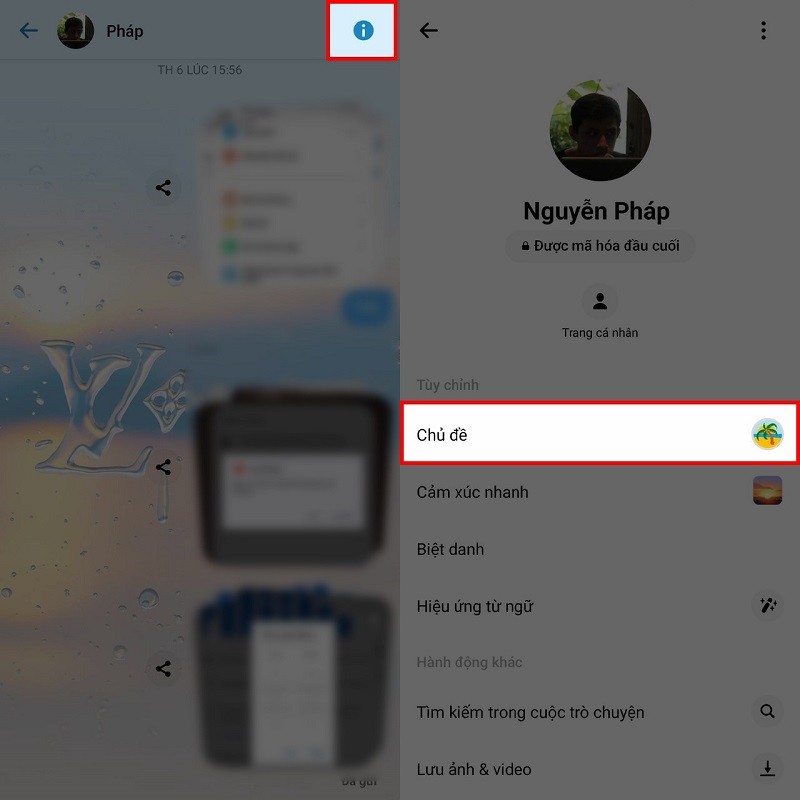 Cách đổi chủ đề năm mới trên Messenger vô cùng ấn tượng