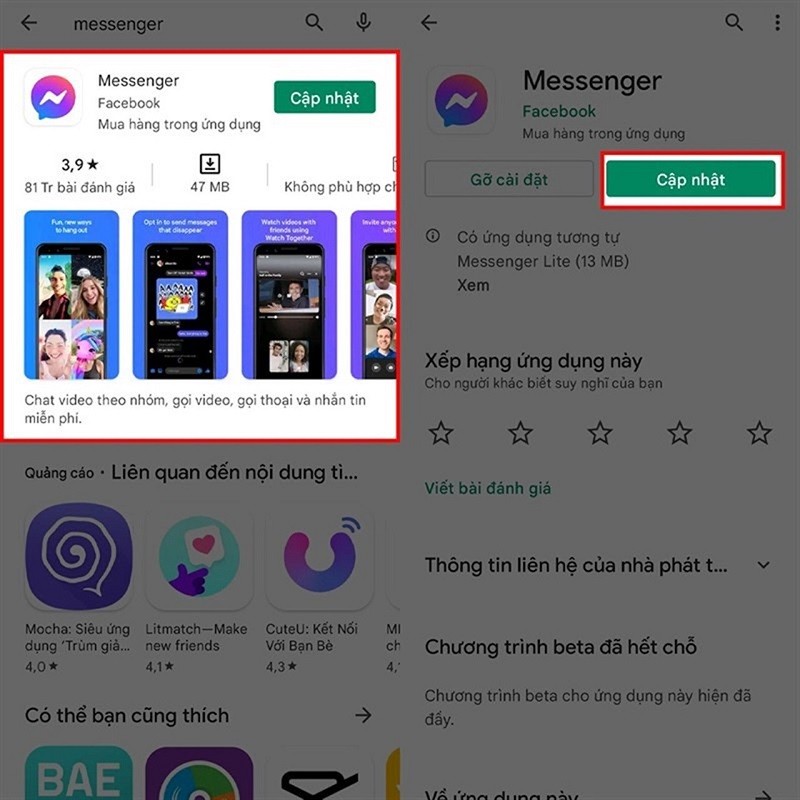 Cách đổi chủ đề năm mới trên Messenger vô cùng ấn tượng