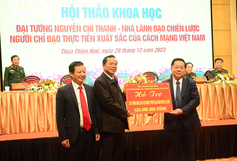 Hội thảo khoa học về đại tướng Nguyễn Chí Thanh, người chỉ đạo thực tiễn xuất sắc- Ảnh 3.