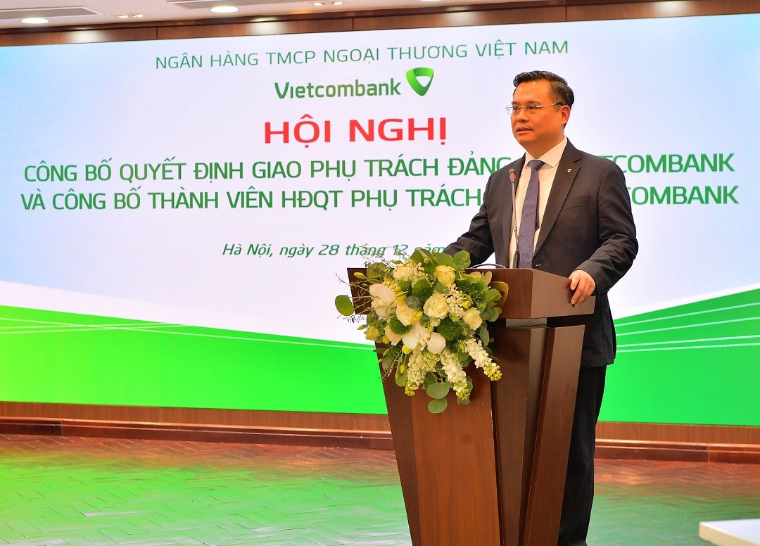 Vietcombank công bố quyết định giao phụ trách Đảng bộ và thành viên phụ trách Hội đồng quản trị