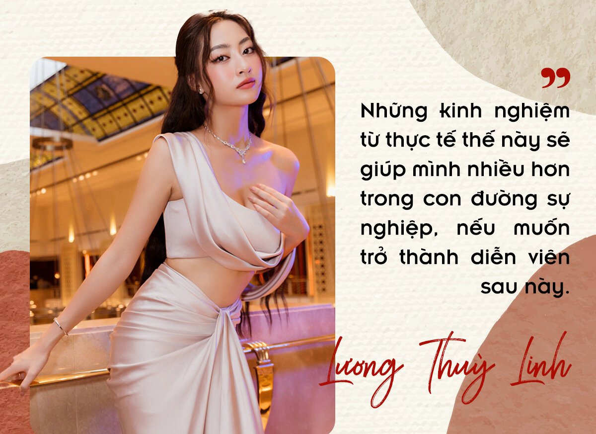 Hoa hậu Lương Thùy Linh lần đầu đóng phim: 'Chưa ai gọi tôi là bình hoa di động' - 2