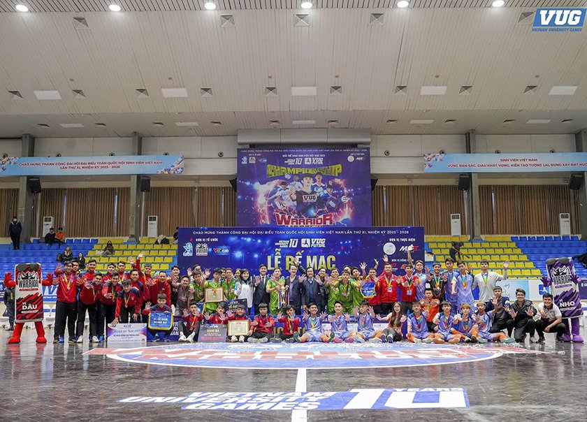 ĐH Duy Tân là nhà vô địch toàn quốc VUG Futsal 2023- Ảnh 1.