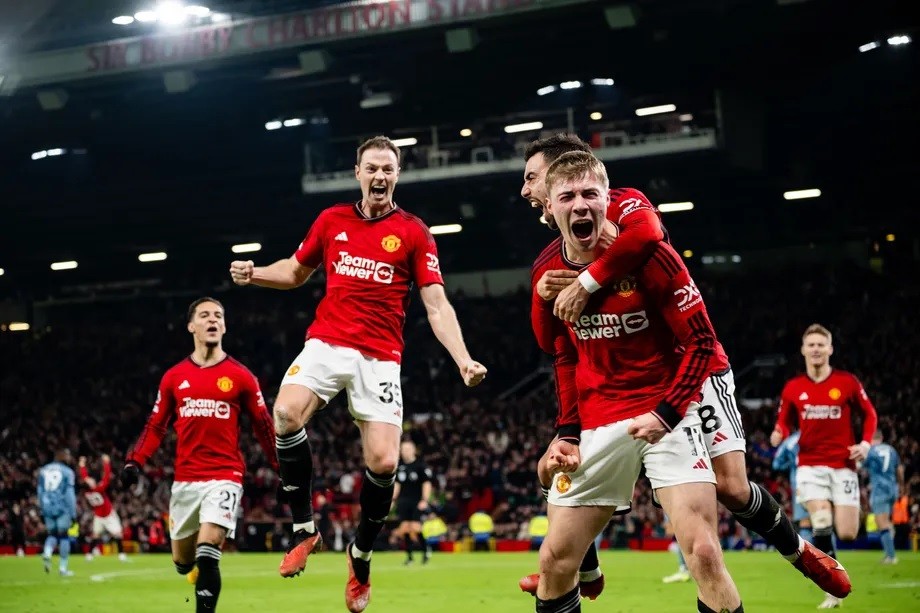 Ngoại hạng Anh: Man Utd chơi hay nhất từ đầu mùa giải 2023/24 với trận thắng Aston Villa