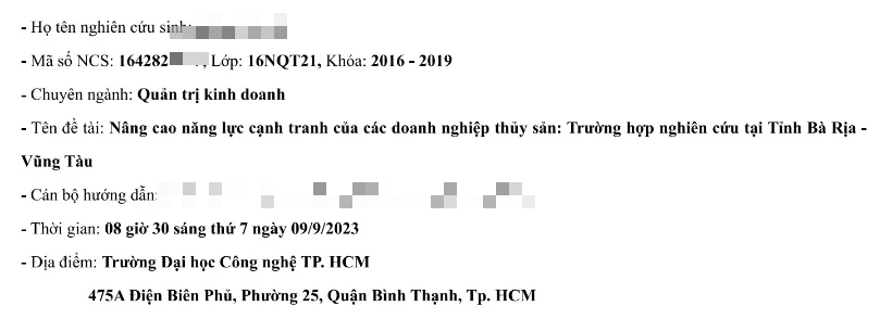 Một nghiên cứu sinh bị &quot;tố&quot; khi 2 lần làm tiến sĩ chung một đề tài - Ảnh 1.