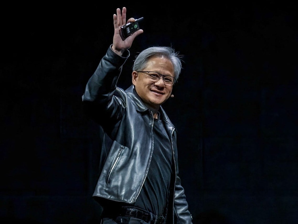 Phong cách áo khoác da của tỷ phú Jensen Huang - 1