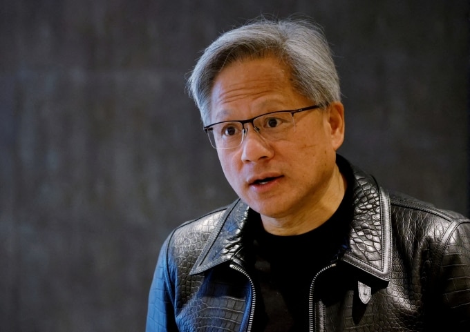 CEO Nvidia Jensen Huang tại Singapore ngày 6/12/2023. Ảnh: Reuters