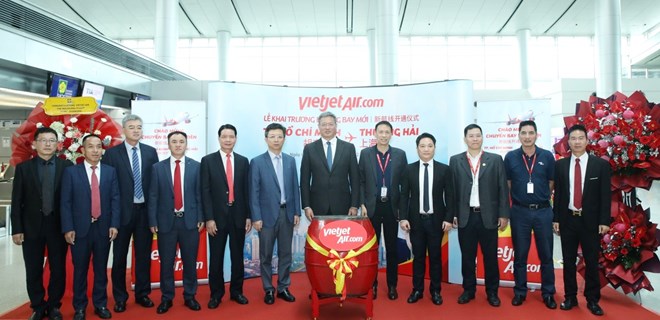 Vietjet mở đường bay thẳng thành phố Hồ Chí Minh tới Thượng Hải