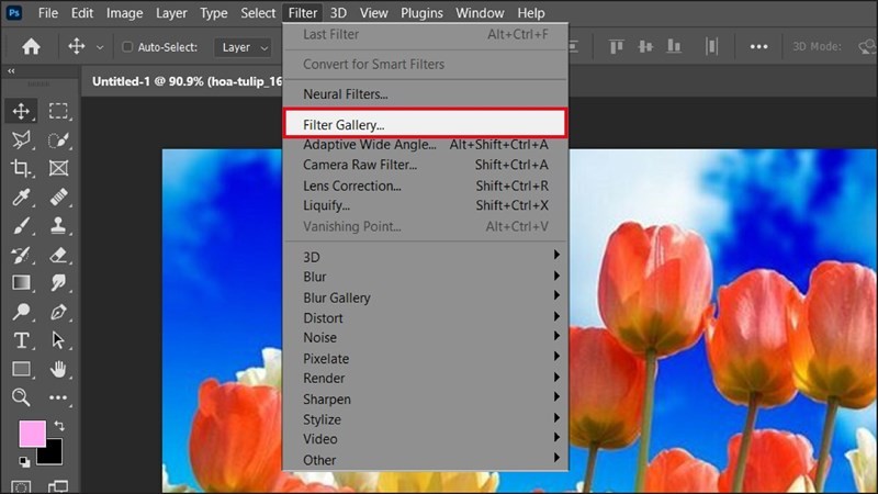 Cách làm tranh màu nước bằng Photoshop từ ảnh thật đơn giản nhất