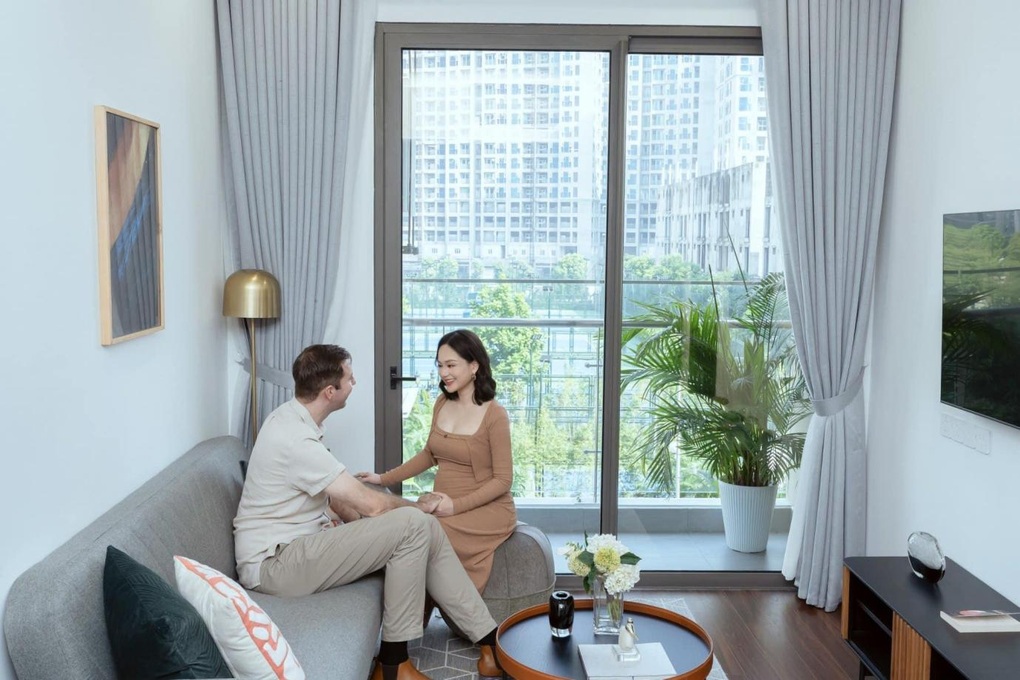 Gia đình Lan Phương tìm chốn đi về tại Masteri Waterfront - 2