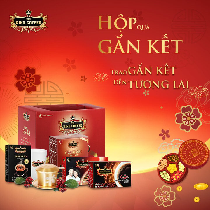 King Coffee đồng hành cùng Đảng ủy khối trao tặng 100 phần quà dịp Tết - 5