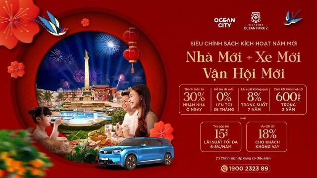 Chính sách bán hàng “siêu khủng” với đa dạng phương án thanh toán giúp khách hàng chủ động lựa chọn những ưu đãi phù hợp với khả năng tài chính