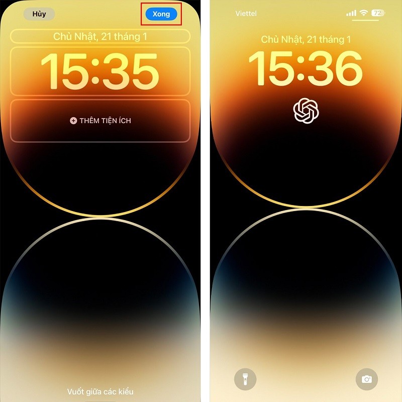 Cách thêm widget ChatGPT vào màn hình khóa iPhone nhanh chóng, tiện lợi