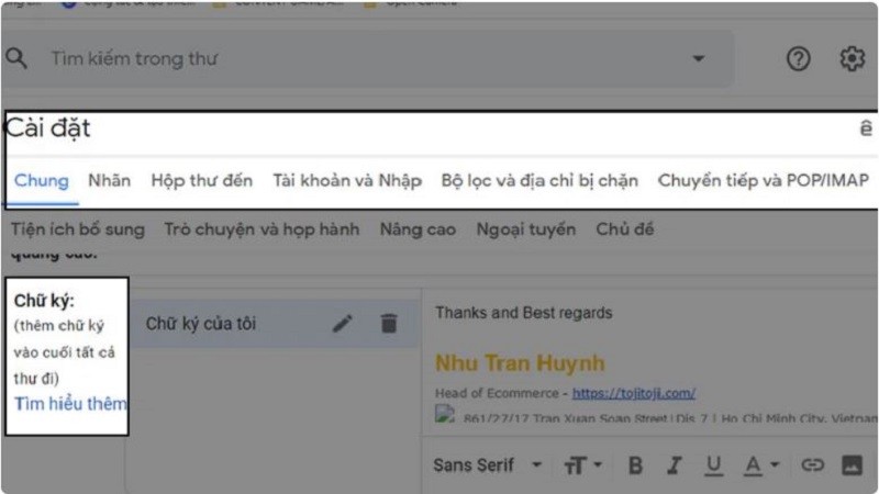 Hướng dẫn chi tiết cách tạo chữ ký Gmail đơn giản, chuyên nghiệp