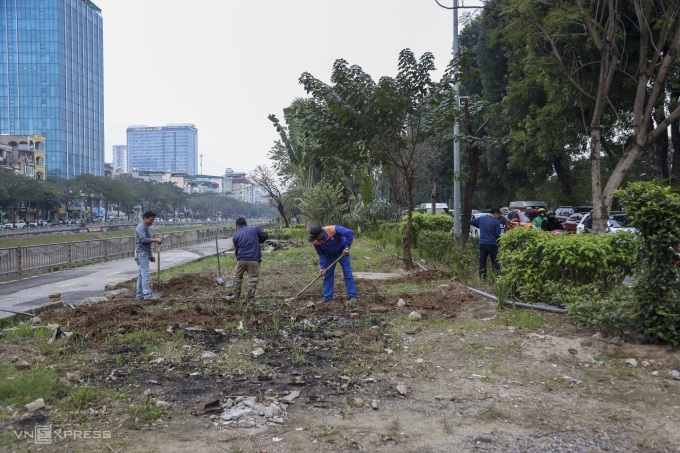 Sẽ có 6 trạm cho thuê xe đạp đặt dọc tuyến đường. Ảnh: Việt An