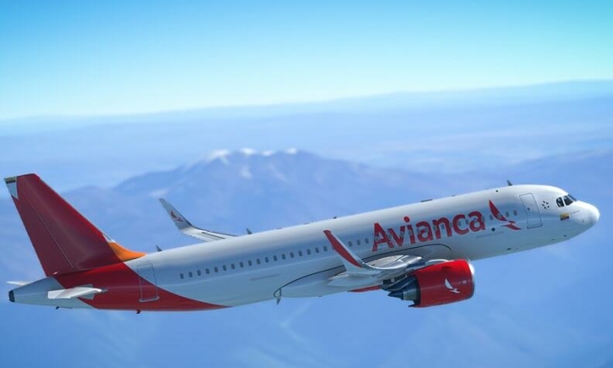 Hãng hàng không quốc gia Colombia, Avianca Airlines. Ảnh: BI