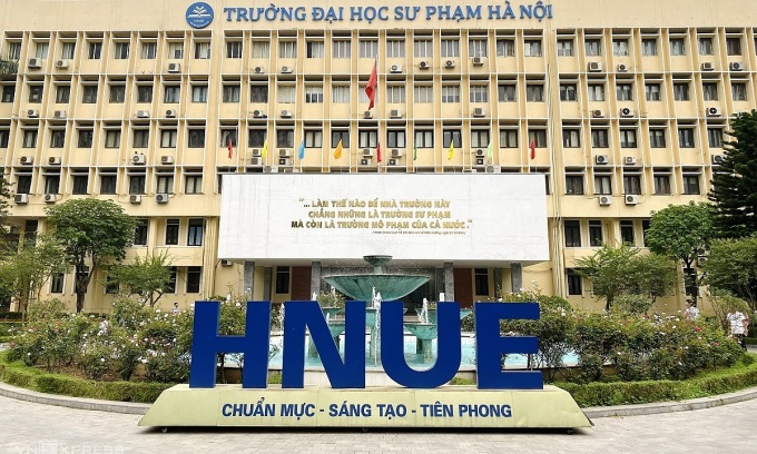 Khuôn viên Đại học Sư phạm Hà Nội. Ảnh: Dương Tâm