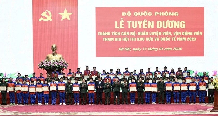 bo quoc phong tuyen duong thanh tich can bo tham gia hoi thi khu vuc va quoc te nam 2023 hinh 1