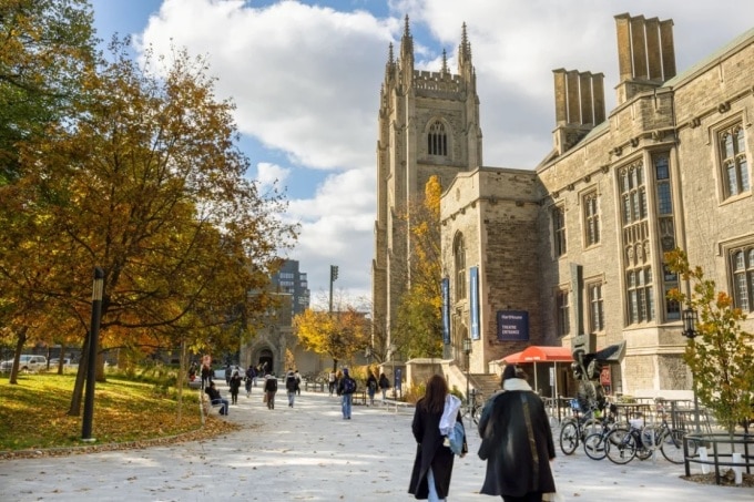 Khuôn viên Đại học Toronto, Canada. Ảnh: University of Toronto