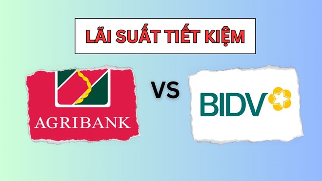 Có 1 tỉ đồng gửi tiết kiệm 12 tháng ở BIDV hay Agribank để nhận lãi suất cao